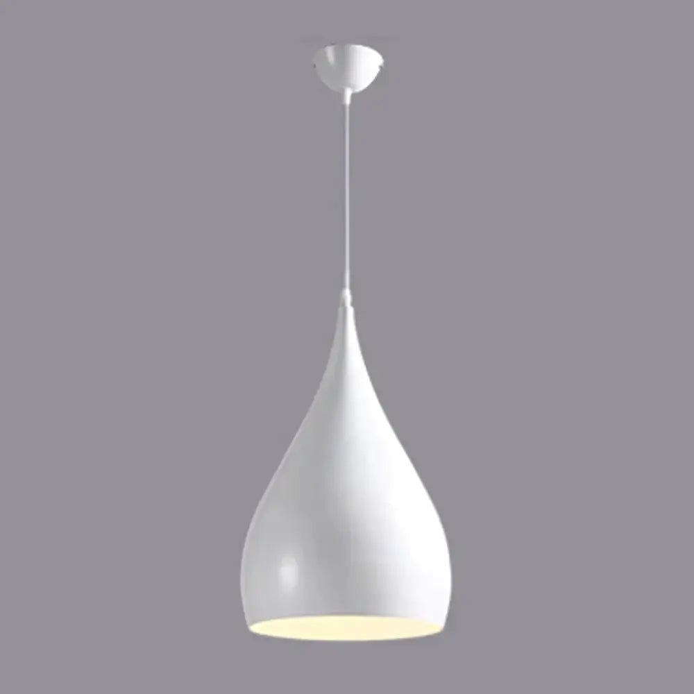 Modern Pendant Lamp Hanging Edison Bulb American Style For Living Room Creative Personality White