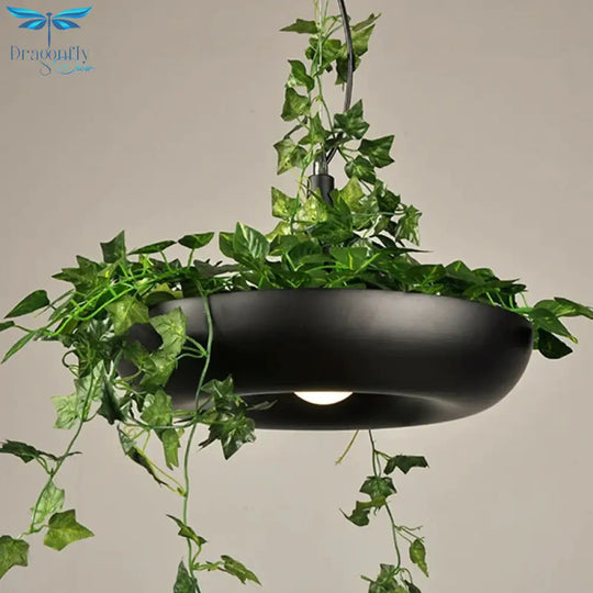 Modern Pendant Light Flower Pots Babylon Potted Plant Suspension Lamp For Growing Herbs Succulents