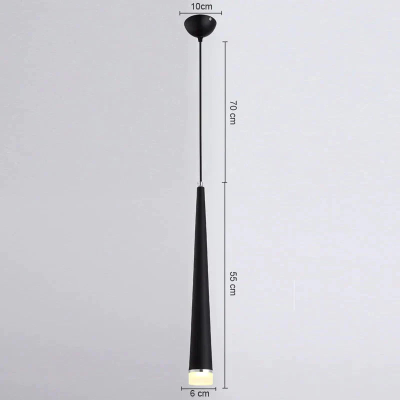 Modern Pendant Lights 3W Led Cone - Shape Hanging Lamps For Restaurant/Living Room/Bar Lamparas