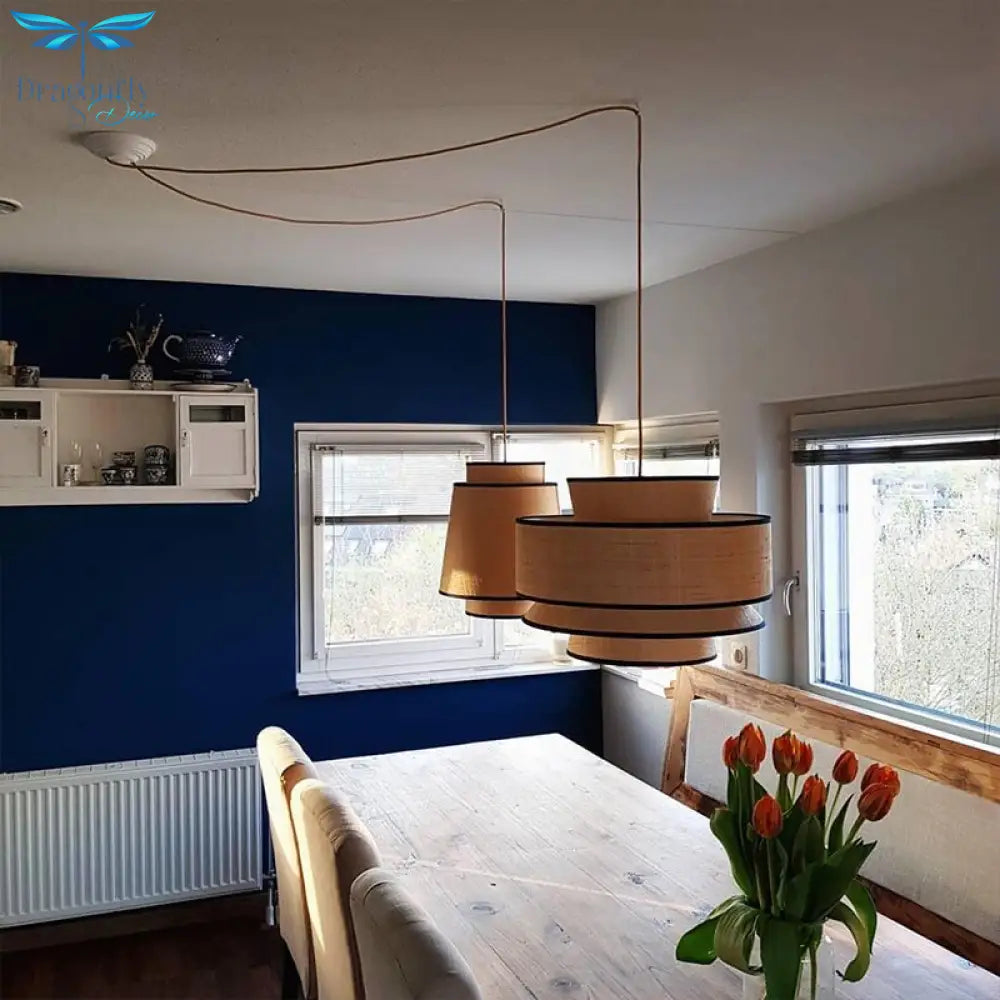 Modern Pendant Lights Led For Indoor Dining Living Room Kitchen Office Shop Bar Cafe Rectangle Long