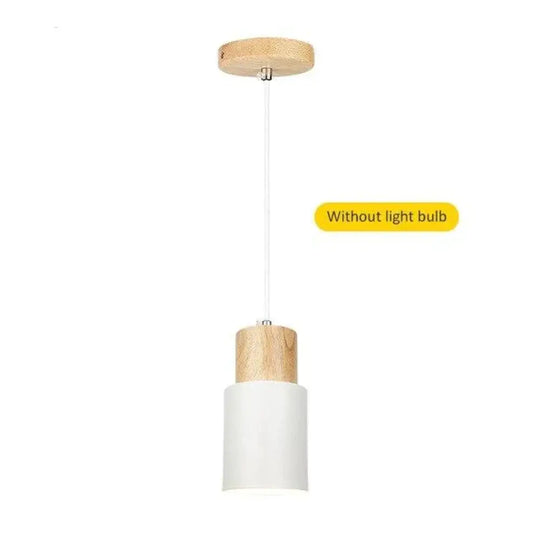 Modern Pendant Lights Nordic Wood Light Loft Lamps E27 For Dinning Room Home Decoration Restaurant