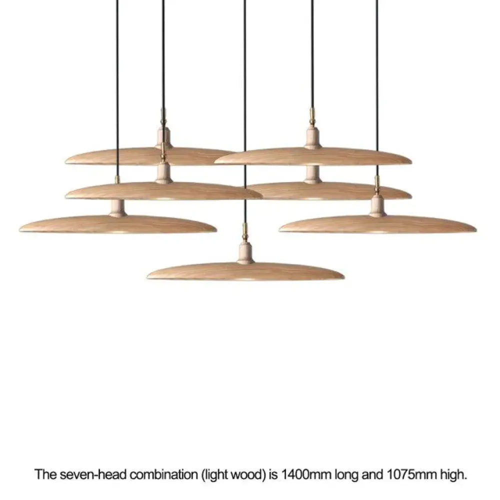 Modern Pendant Lights Solid Wood Simple Bar Restaurant Living Room Lamp Creative Personality Coffee