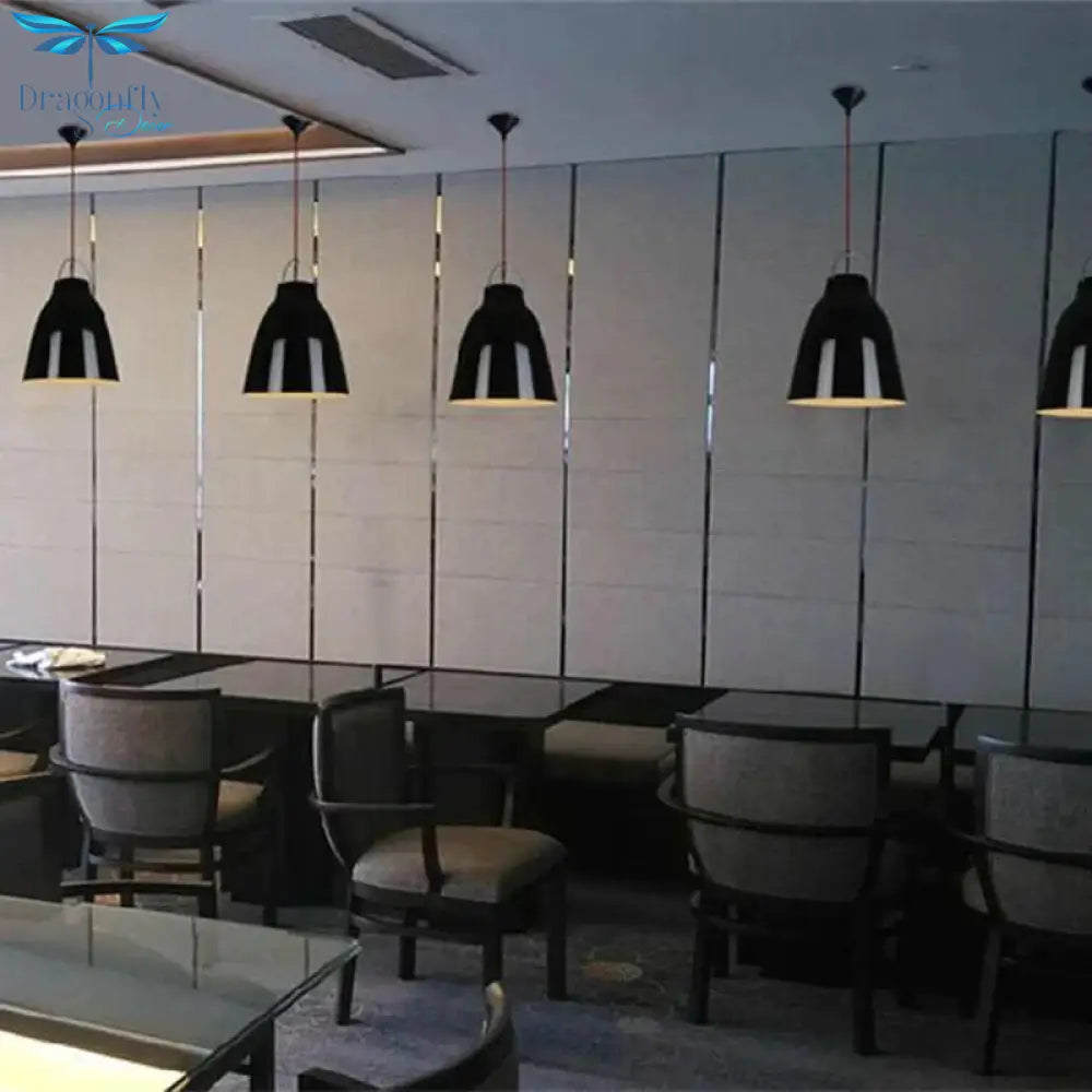 Modern Restaurant Chandeliers Bells Living Room Bedroom Bar Aluminum Pendant Lamps