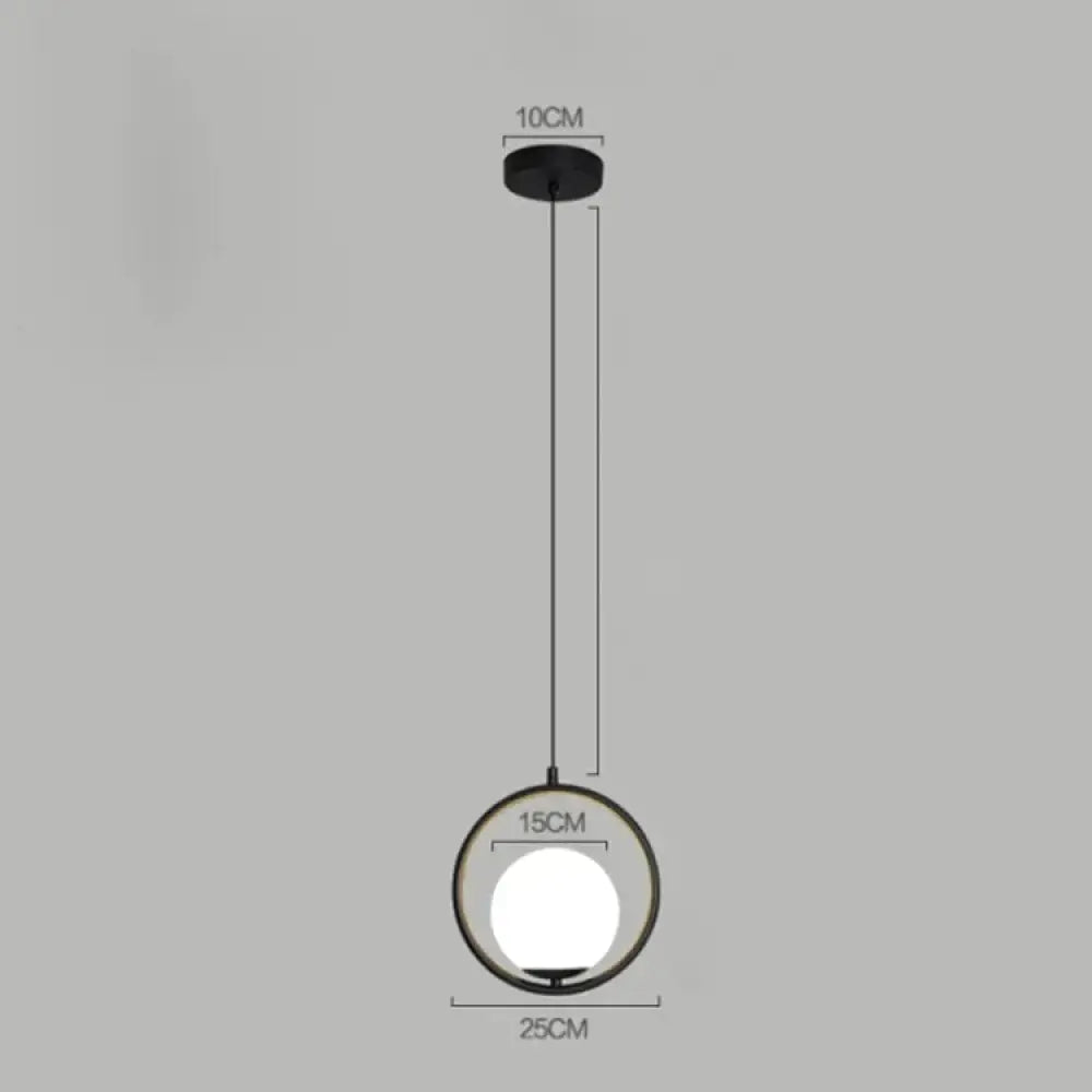 Modern Simple Bar Lamp Aisle Bedside Restaurant Small Chandelier Creative Personality Nordic
