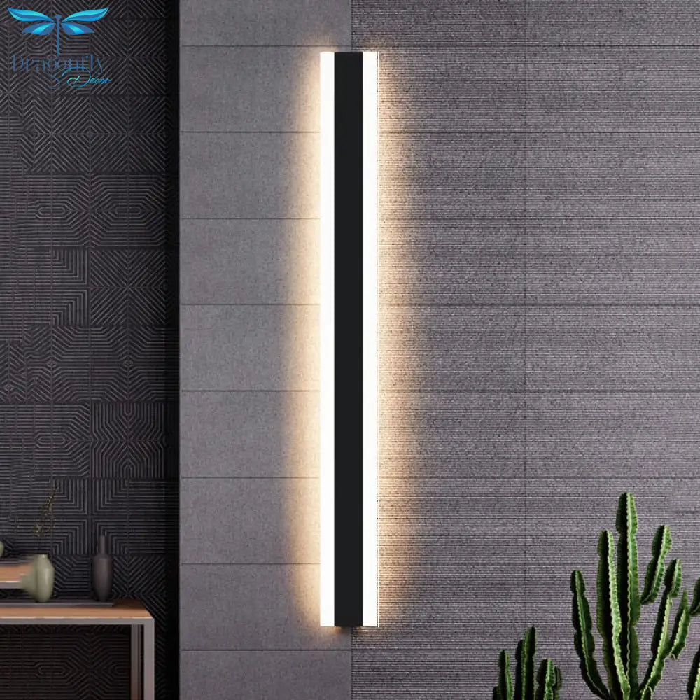 Modern Waterproof Outdoor Wall Lamp Led Super Bright Ip65 Light Garden Porch Landscape Sconce 110V