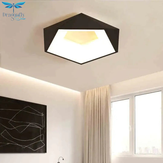 Mylee - Led Light Ceiling Modern For Living Room Bedroom Study Dimmable + Rc Lamp Fixtures Lighting
