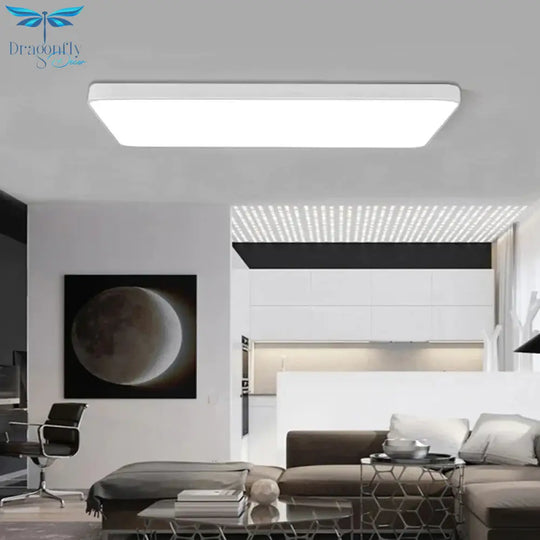 Nathaly - Ultra - Thin Square Led Surface Mount Ceiling Lamp