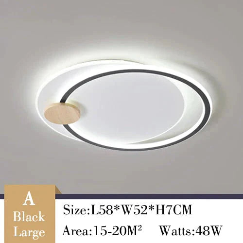 New Arrival Led Ceiling Lamp Post - Modern Light For Minimalist Nordic Creative Art Book Room