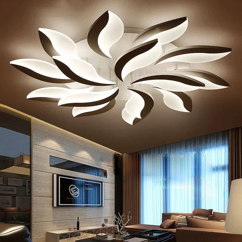 New Design Acrylic Modern Led Ceiling Lights For Living Study Room Bedroom Lampe Plafond Avize