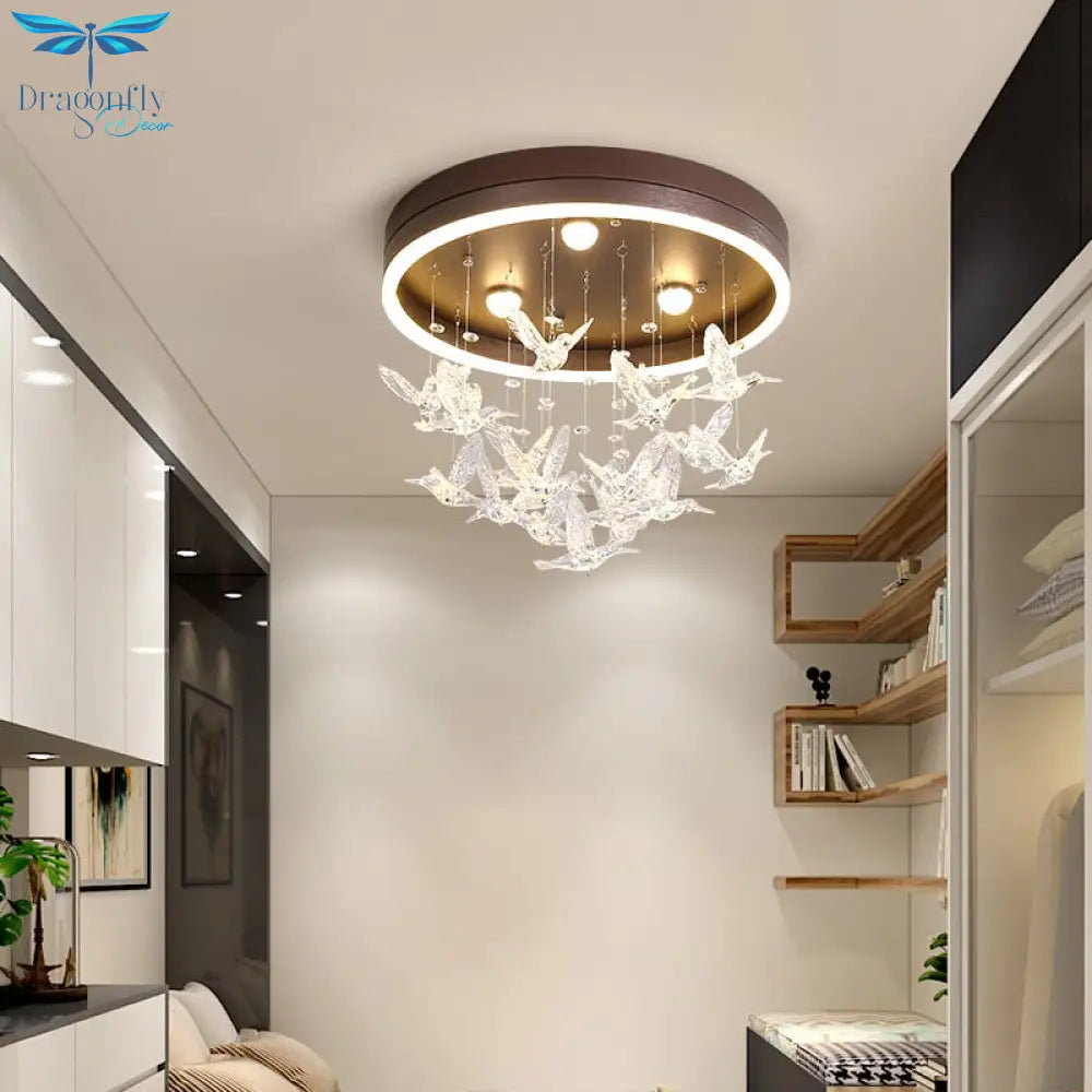 New Design Led Chandeliers For Aisle Bedroom Corridor Living Room Stairway Villa Bistro Indoor Home