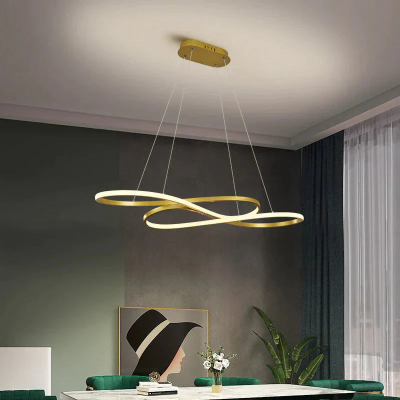 New Modern Led Pendant Lights For Dining Room Living Kitchen Hanging White Or Black Lamp Fixtures