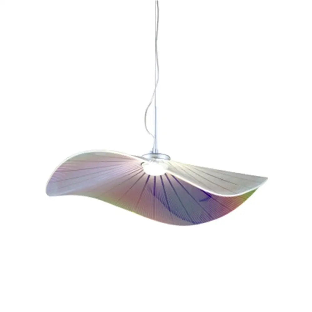 Nordic Creative Individual Hat Pendant Lights Designer Fashion Lotus Leaf Decorative Hanging Lamp