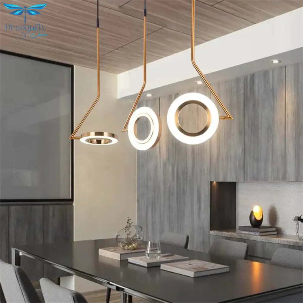 Nordic Designer Lamps Pendant Loft Bedroom Bedside Restaurant Led Chandelier Lighting Luminaria Bar
