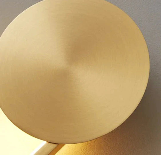 Nordic Gold Pure Copper Bedroom Wall Lamp Lamps