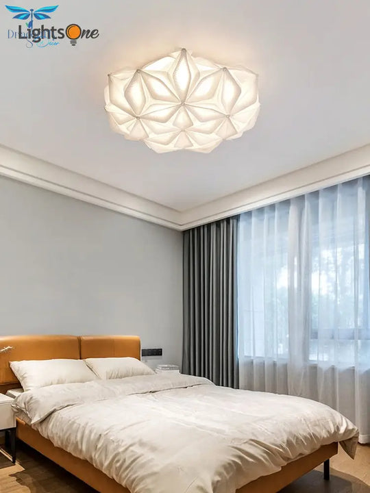 Nordic - Inspired Designer Ceiling Lamp For Warm Bedroom Lighting Light