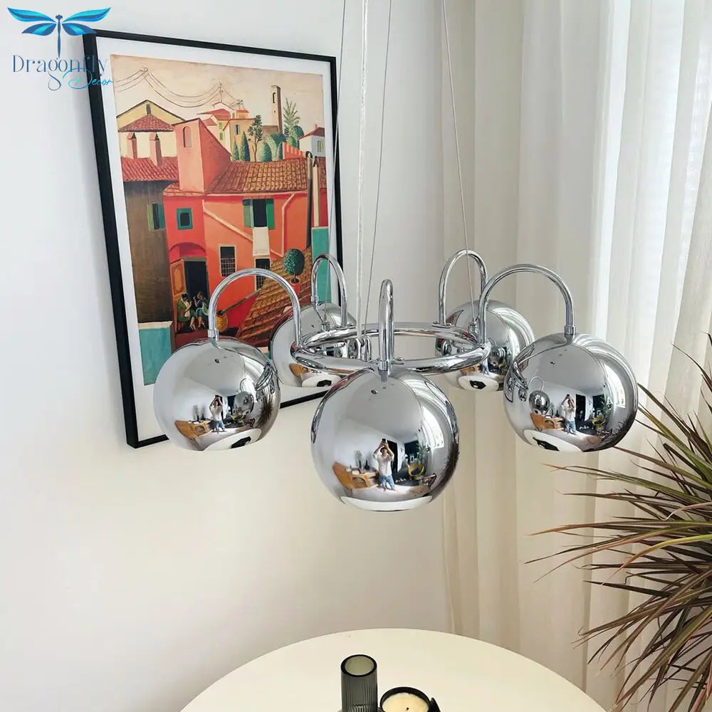 Nordic Led Pendant Light For Dining Room Minimalist Iron Retro Ceiling Lights Bedroom Living