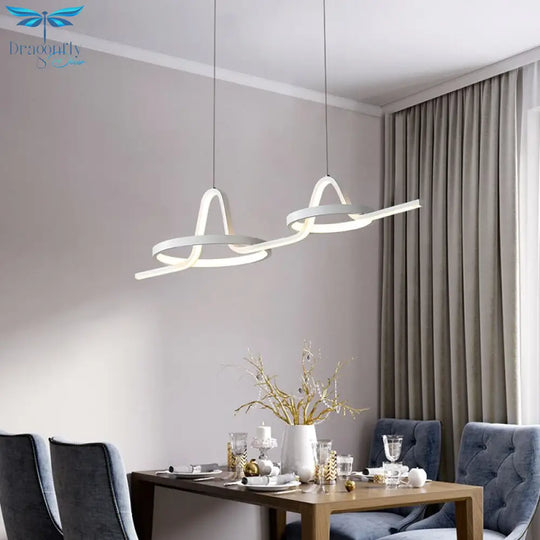 Nordic Led Pendant Lights Modern Dining Table Iron Pendants Minimalist Home Bedroom Study Bar Lamps