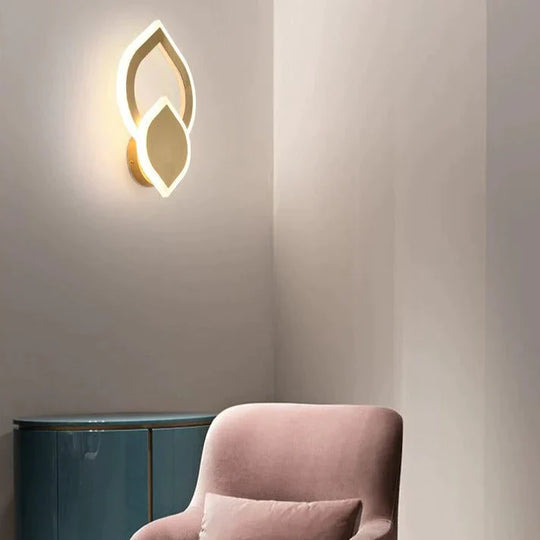 Nordic Light Luxury Room All Copper Wall Lamp Lamps