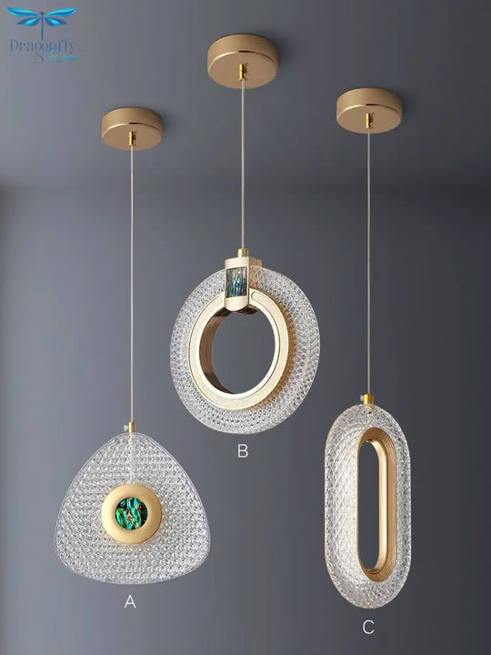 Nordic Luxury Modern Pendant Lights Kitchen Dining Room Minimalist Suspension Luminaire Restaurant
