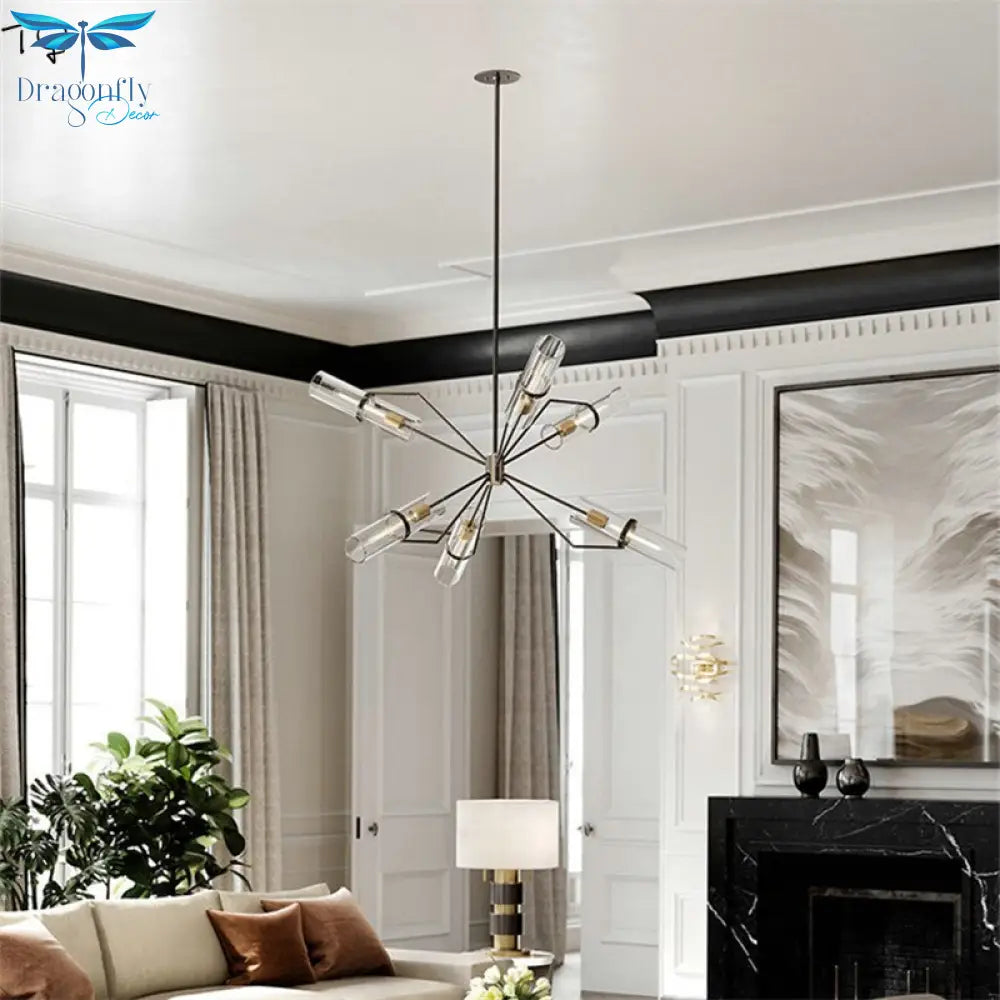 Nordic Modern Simple Industrial Glass Led Pendant Lights Individual Hanging Lamp Living Room Dining