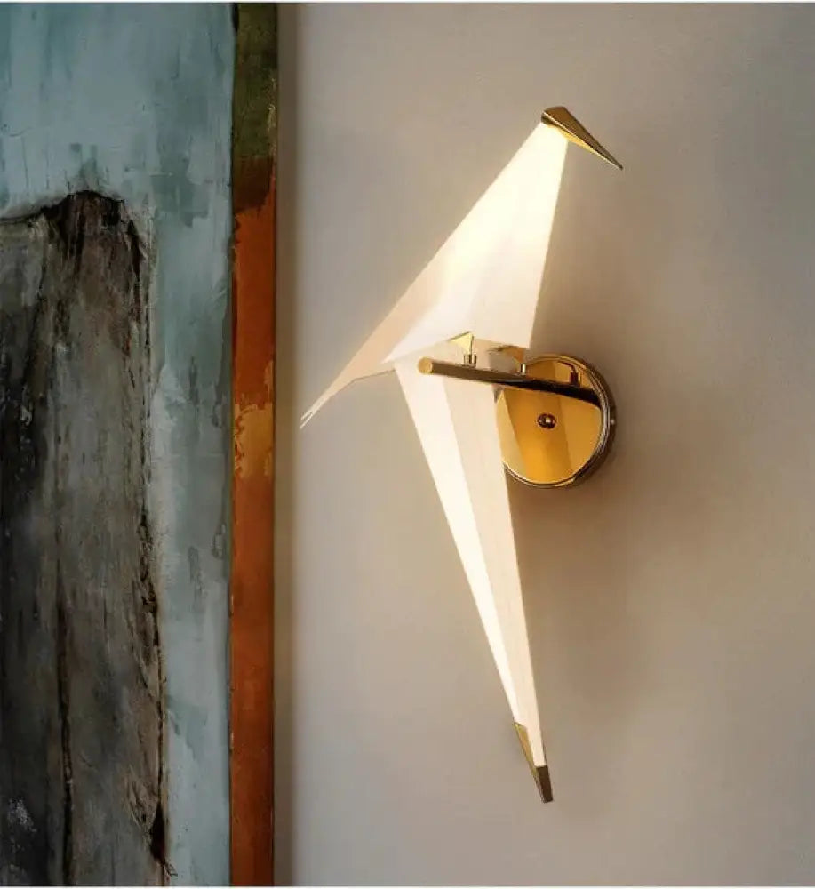 Nordic Perch Pendent Light Lamp Postmodern Creative Personality Bird Bedroom Bedside Balcony