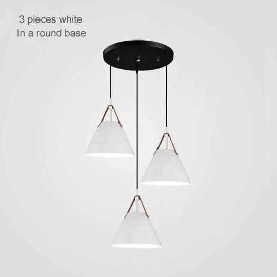 Nordic Restaurant Pendant Lights Led Handlamp Indoor Dinning Room Lamp Home Lighting Single - Three