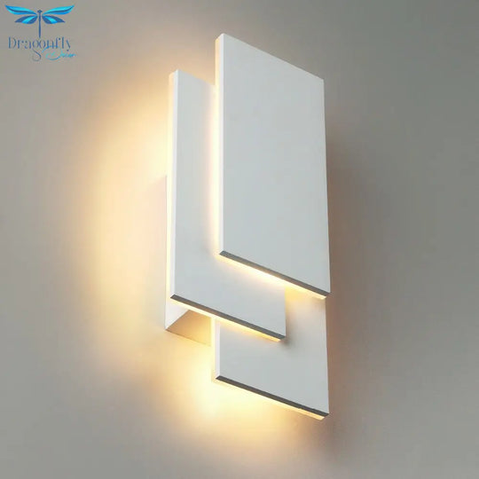 Nordic Simple Led Wall Lamp Bedroom Bedside Sconce Backlight Light For Home Decoration Fixture