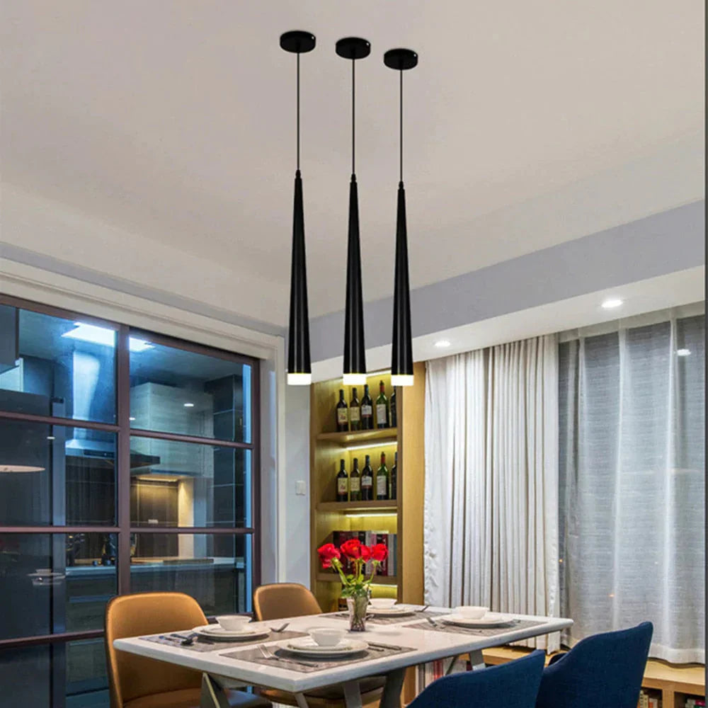 Novelty Led Pendant Lamp Dimmable Lights Kitchen Island Dining Room Shop Bar Counter Decoration