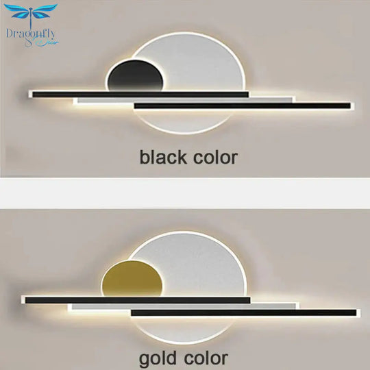 Outdoor Verlichting Ip65 Waterdichte Led Wandlamp Moderne Tuin Veranda Blaker Lights Goud Kleur