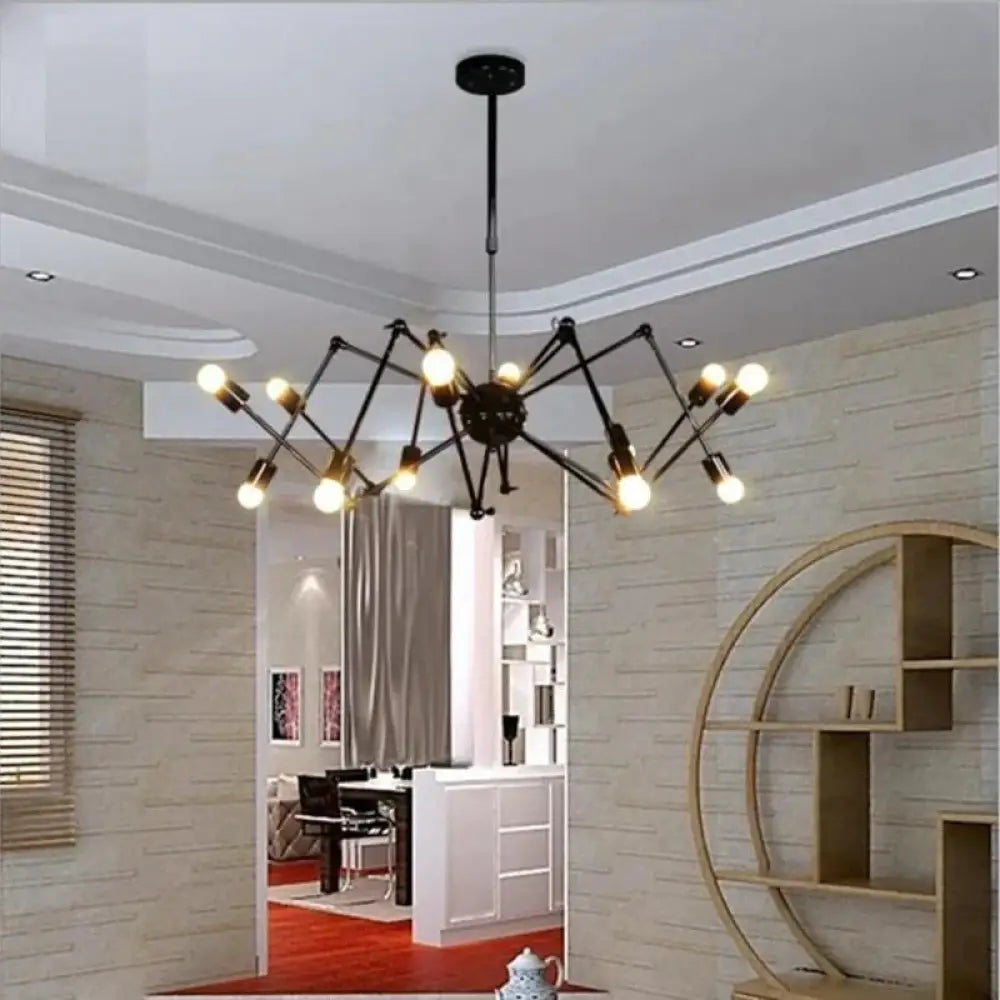 Pendant Lights Industrial Hanging Spider Lamp Modern Lighting Adjustable Loft Light For Living Room