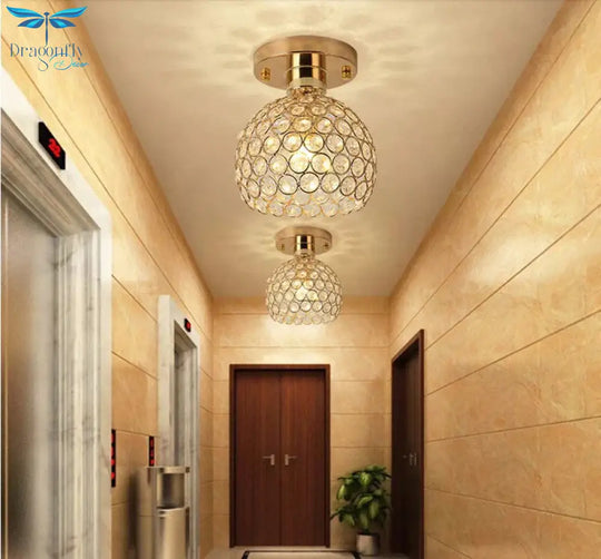 Plafonnier Led Ceiling Light Crystal Lamp Indoor Lighting For Bedroom Living Room Lights Fixture