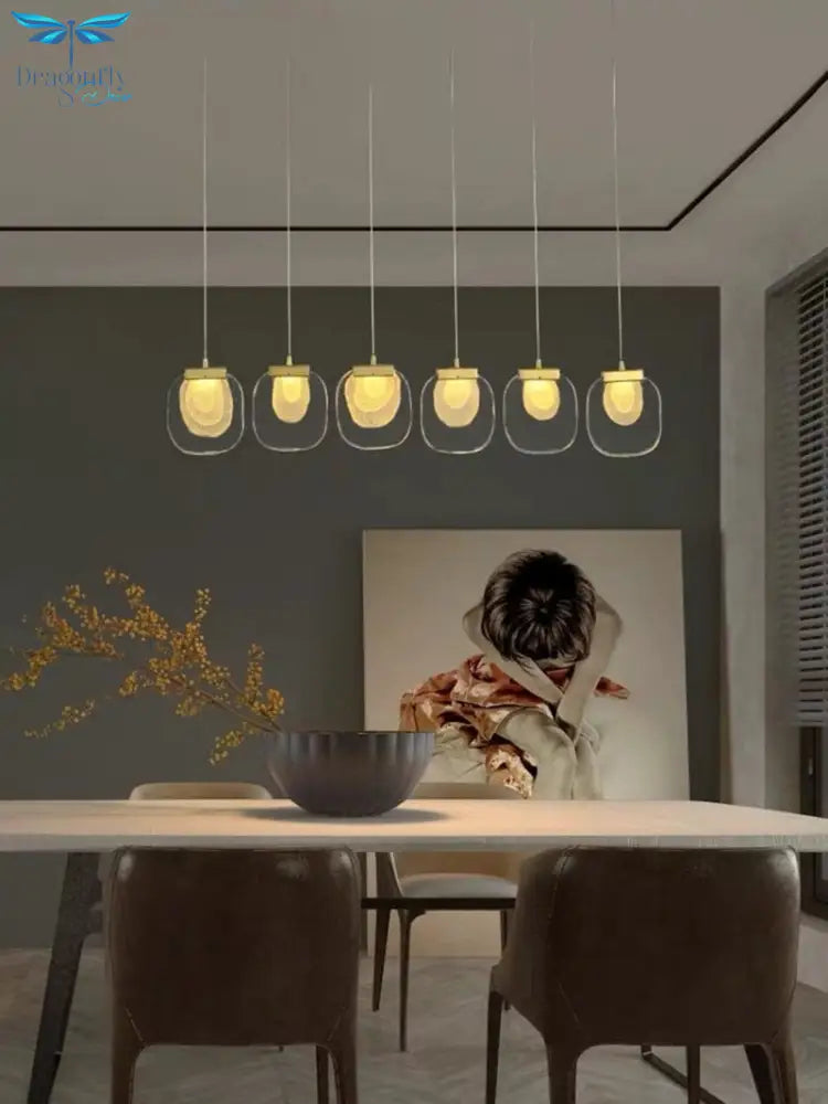 Post - Modern Crystal Chandelier For Bedside Rotating Duplex Building Luxury Creative Personality