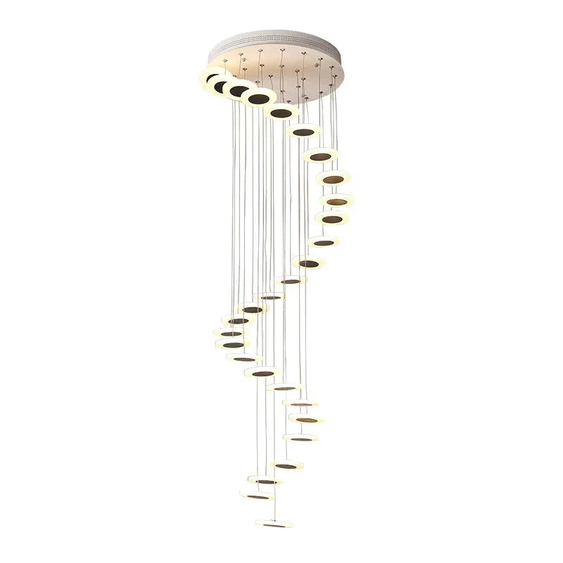 Modern Led Chandelier Living Room Pendant Lamp Bedroom Fixtures Stairs Suspended Lights Restaurant