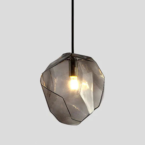 Modern Minimalist Pendant Lights Creative Colorful Glass Lamps Restaurant Led Indoor Home Lighting