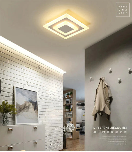 Led Ceiling Lights Lampara Techo Dormitorio Dimmable Surface Mount Flush For Kitchen Corridor