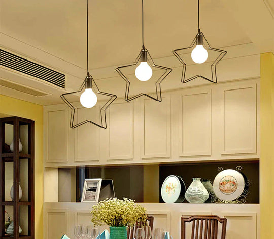 Modern Pendant Lights Minimalist Restaurant Lamps North American Industrial Lamp Dining Room