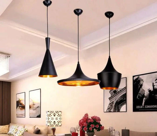 Musical Instrument Hanging Pendant Lamp Light For Restaurant Bar