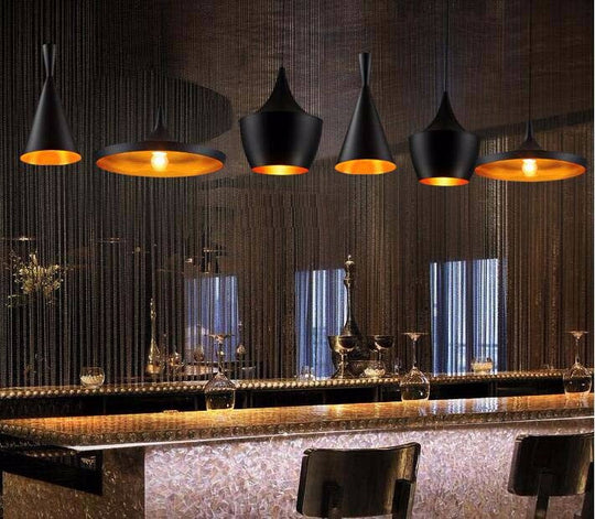 Musical Instrument Hanging Pendant Lamp Light For Restaurant Bar