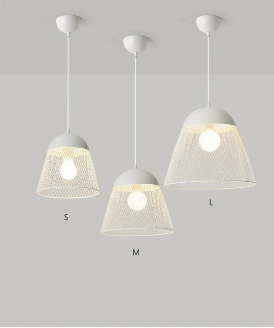 Net Nordic Kitchen Island Pendant Light Dining Room Modern Lamp Loft Suspension Lighting Fixtures