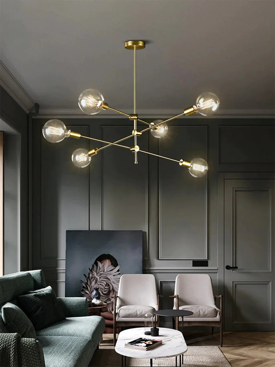 Nordic Modern Pendant Lights Long Pole Designer Pedant Lamps Ceiling Art Decoration Hanging Lamp