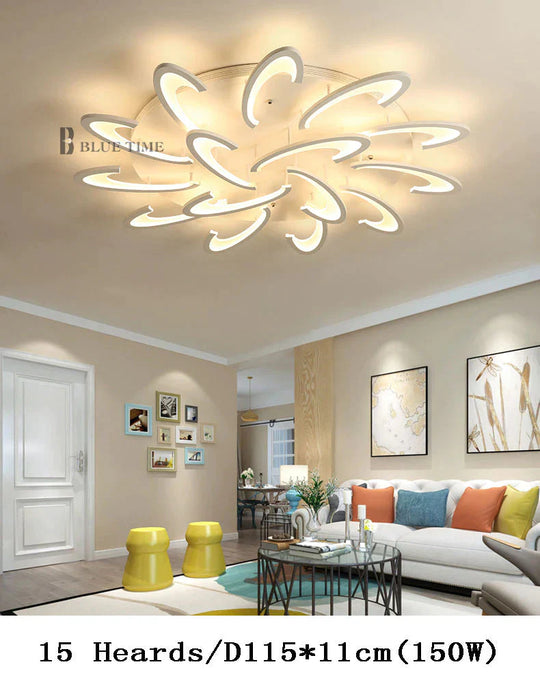 Modern Led Ceiling Light Living Room Dining Bedroom Lustre Led Chandelier Lamps Lampara Deco Techo