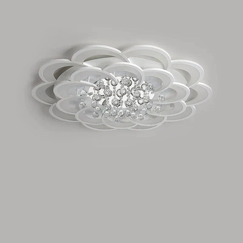 White Modern Led Ceiling Lights Fixture With Remote For Living Dining Room Home Bedroom Plafon Lamp