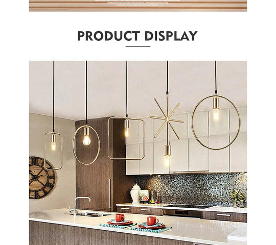 Led Pendant Lamp Cylinder Light Kitchen Island Dining Room Shop Bar Counter Decoration Pipe Lamps