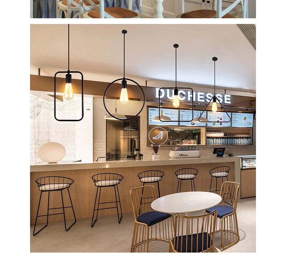 Led Pendant Lamp Cylinder Light Kitchen Island Dining Room Shop Bar Counter Decoration Pipe Lamps