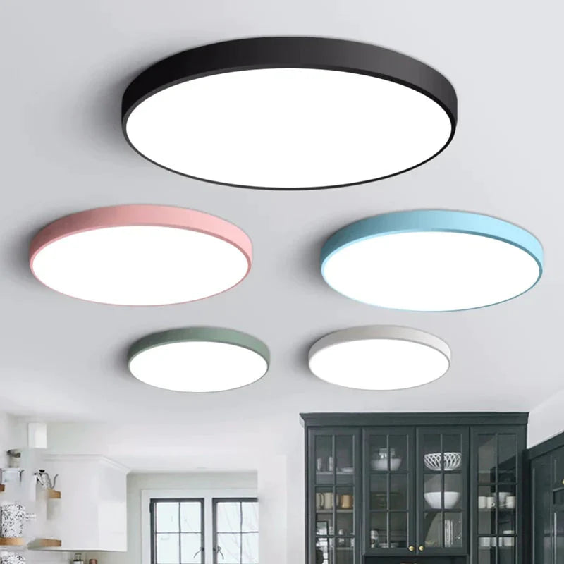 Led Ceiling Light Modern Fixture Lamp Living Room Bedroom Bathroom Kitchen Lights Surface Mount