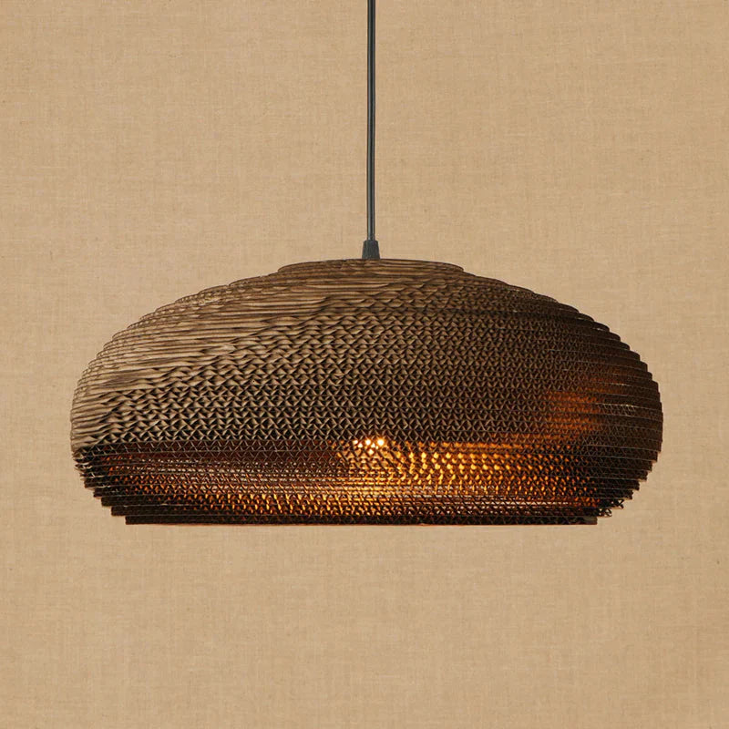 Modern Nordic Pendant Light Hanging E27 Led Origami Paper Shade Lamp Bar Restaurant Living Room