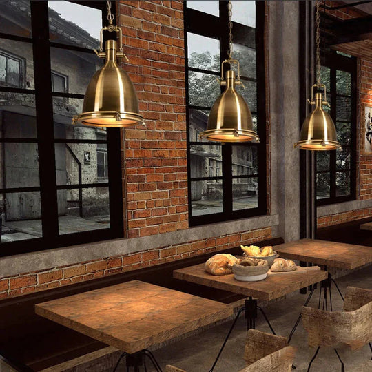 3 Style Loft Retro Industrial Hanging Hardware Metals Pendant Lamp Vintage E27 Led Lights For