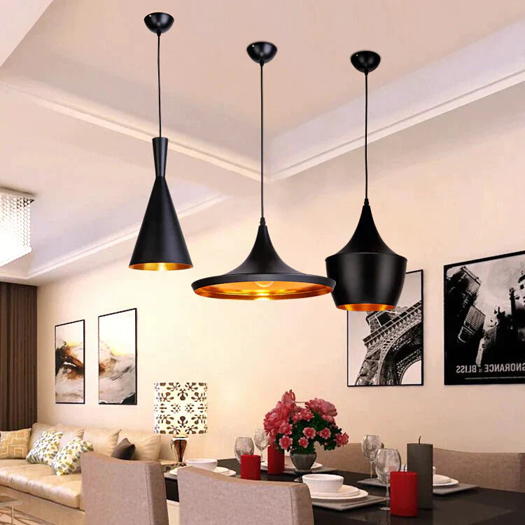 Musical Instrument Hanging Pendant Lamp Light For Restaurant Bar