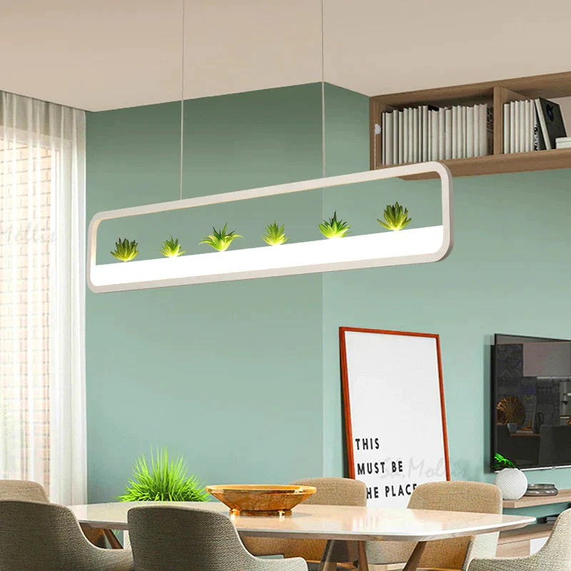 Modern Led Pendant Lights For Dining Room Kitchen Bar Shop Lamp White Or Black Color Free Mail