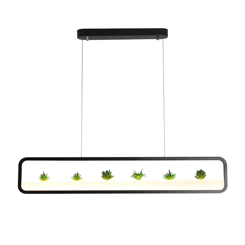 Modern Led Pendant Lights For Dining Room Kitchen Bar Shop Lamp White Or Black Color Free Mail